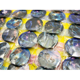 Avatar icons (set of 40 pcs) (4.5 cm)