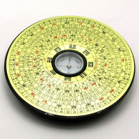 Компас дерев'яний круглий (11 см)