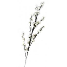 Ветка сакуры белая (125 см)(5шт/уп)