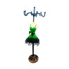 Stand for jewelry "Mannequin" green (27.5x9.5x9.5 cm)