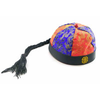 Chinese hat with braid (d-18,h-10 cm).