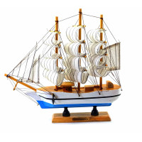 Sailboat (24)(24.5x24x6 cm)F