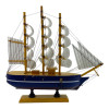 Model of a sailboat on a stand (24.5x24x6 cm)M