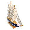 Model of a sailboat on a stand (24.5x24x6 cm)M