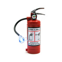 Lighter "Fire extinguisher" gas piezo with flashlight (8x4x2.5 cm)