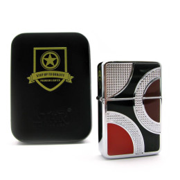 Petrol lighter, bronze, gift box 24167