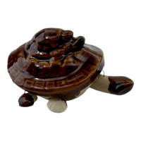 Ceramic turtle (with movable legs) (7x3.5x5 cm)