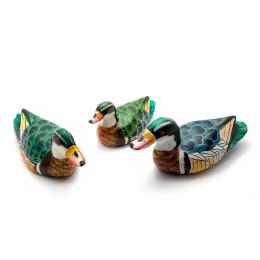 Duck set 3 pcs.(13x6x5 cm 12x5,5x5 cm 9x5x4,5 cm)