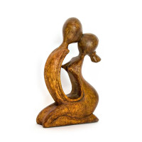 Figurine "Kissing couple" (15x9x3.5 cm)
