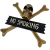 Череп с костями "No Smoking" (30х9х30 см)