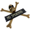 Череп с костями "No Smoking" (30х9х30 см)