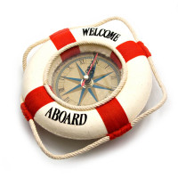 Lifebuoy clock (15 cm)
