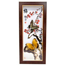 Бабочки в рамке (47х20,5х3 см)