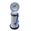 Lighthouse-candlestick metal (18x8x8 cm) A