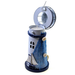 Lighthouse-candlestick metal 