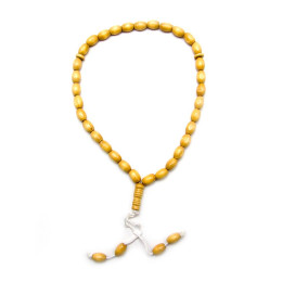 Чотки (світле дерево)(33 см)(12 ш/уп)(33 намистини)