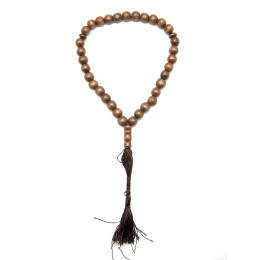 Чотки (темне дерево)(33 см)(20 ш/уп)(33 намистини)