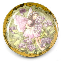 Тарелка настенная "Фея" (15 см)(48 шт/ящ)