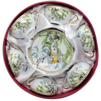 Round porcelain set (70ml.)(6CCS172) 