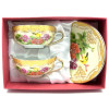 Porcelain set (150 ml)(2SBS1077) 2 cups +2 saucers 