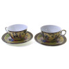 Porcelain set (2JBS70) 2 cups +2 saucers 