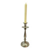 Markdown Bronze candlestick "Silver" (24.5x9.5x9.5 cm)