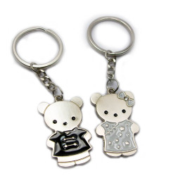 Charms for lovers (D) "Bears" (12 pcs/pack)