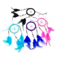 Dream catcher with shells (d-6 cm)