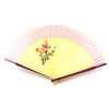 Bamboo fan with silk (21 cm)