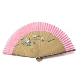 Веер бамбук с шелком (21 см)AH