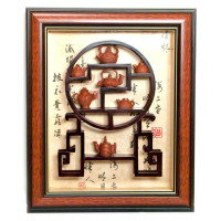 Картина "Чайники" (47х39х6 см)