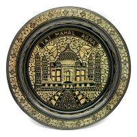 Тарелка бронзовая настенная (25 см)(Wall Plate BD 10")