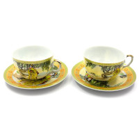 Porcelain set (2JBS136-4) 2 cups +2 saucers 