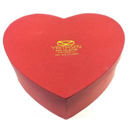 Сервиз фарфор сердце (2JBS108-1) 2 чашки +2 блюдца "Красный" (210 мл)