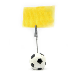 Тримач для паперів "Футбольний м'яч"(4шт\уп)(d-4, h-10.5 см)(W52008)