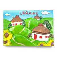 Магнит "Украина" (7х5х1,5 см)(W1002)