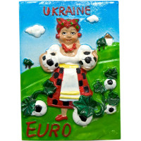 Магнит "Euro" (7х5х1,5 см)(W1007)