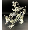 Дракон кришталевий прозорий (16х10, 5х3 см)