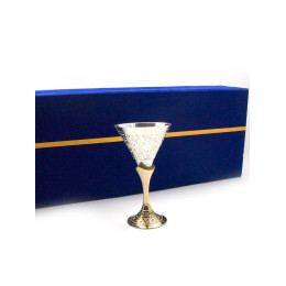 Silver-plated bronze glasses (eg 6 pcs) (44.5x15x7 cm)