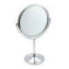 Table mirror round metal (25x16x10 cm)