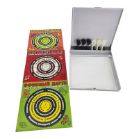 Magnetic Table Darts (Intimate, Tabletop, Office) (14.5 x 12.5 x 1.5 cm)