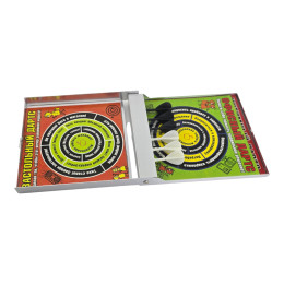 Дартс настольный магнитный (Интимный,Застольный,Офисный) (14,5х12,5х1,5 см)