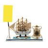 Настольный набор "Парусник" (13х20х7 см)