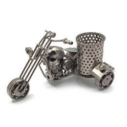 Техно-арт підставка для ручок "Байк" метал (16х8х9, 5 см)