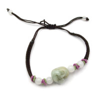 Браслет нефритовый "Хотей"