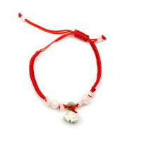 Браслет нефритовий "Дзвіночки"