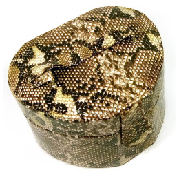 Jewelry box snake leather 