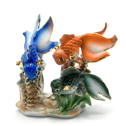 Золоті рибки фарфор (15х14, 5х7, 5 см)