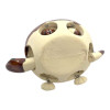 Ceramic turtle (moves its paws) (8x6x5.5 cm) brown