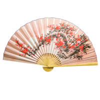Wall fan "Sakura on a pink background" (90cm)